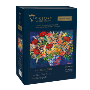 Eyes Full Of Stars - Artisan™ Flower & Garden By Victory Wooden Puzzles, LTD