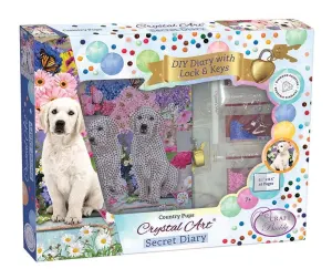 Secret Diary Kit: Country Pups By Crystal Art