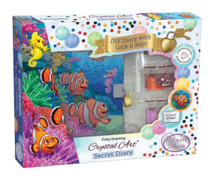 Secret Diary Kit: Fishy Greeting By Crystal Art