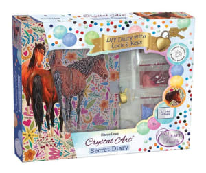 Secret Diary Kit: Horse Love By Crystal Art
