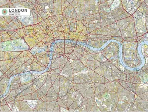 London City Map London & United Kingdom By All Jigsaw Puzzles