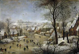 Winter Landscape with a Bird Trap Renaissance By All Jigsaw Puzzles
