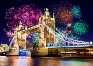 Tower Bridge, London, England Celebration By Castorland