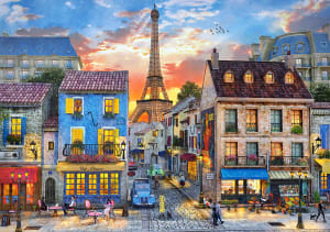 Streets of Paris Sunrise & Sunset By Castorland