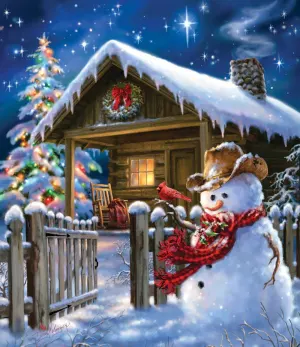 Christmas Cheer Cabin & Cottage By SunsOut