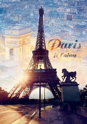 Paris At Dawn Paris & France By Trefl