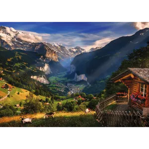 Premium Plus Lauterbrunnen Valley, Switzerland Europe By Trefl