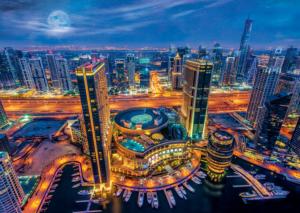 Dubai Lights / Dubai en lumières - Scratch and Dent Travel Jigsaw Puzzle By Trefl