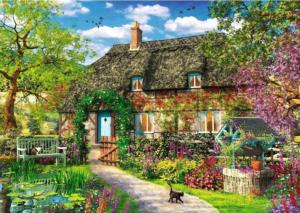Country Cottage Cabin & Cottage Jigsaw Puzzle By Trefl