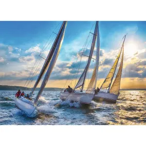 Sports Sailing Regatta - Scratch and Dent Boat By Trefl