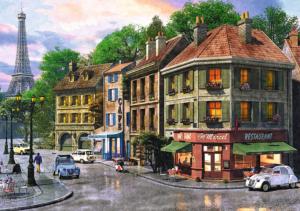 Street of Paris - Scratch and Dent Paris & France Jigsaw Puzzle By Trefl