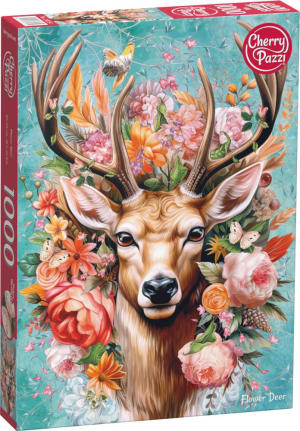 Flower Deer Forest By CherryPazzi
