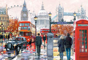 London Collage London & United Kingdom By Castorland