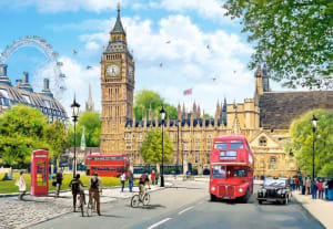 Busy Morning in London London & United Kingdom By Castorland