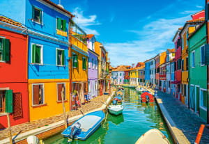 Burano Colors, Italy Lakes & Rivers By Castorland