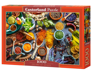 Colors of Spices Collage By Castorland