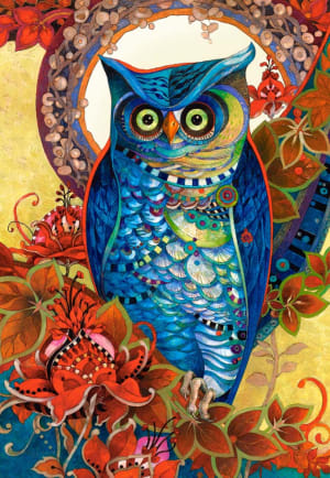 Hoot, David Galchutt Contemporary & Modern Art By Castorland
