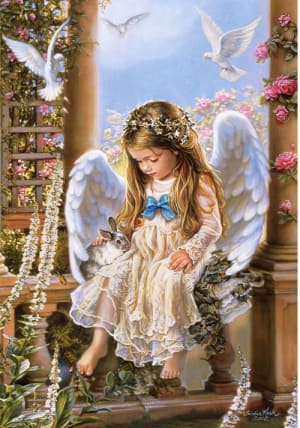 Tender Love, Sandra Kuck Angel By Castorland