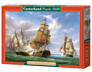 Combat between the French and the English Vessels History By Castorland