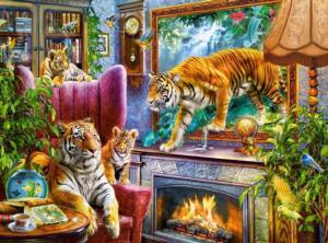 Tigers Coming to Life Big Cats By Castorland