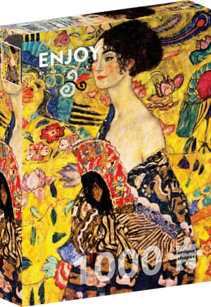 Klimt: Lady with a Fan Contemporary & Modern Art By Enjoy