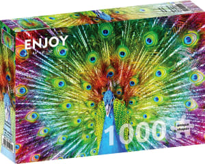 Colorful Peacock Birds By Enjoy