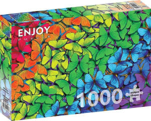 Rainbow Butterflies Rainbow & Gradient By Enjoy