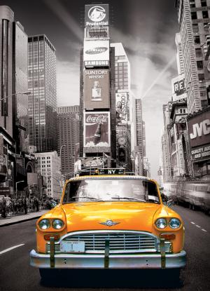 New York City Yellow Cab Landmarks & Monuments Jigsaw Puzzle By Eurographics