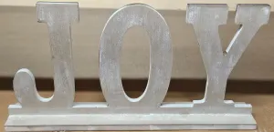 Joy - Wood Table Top Decor By Gift Solutions