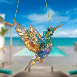 Gorgeous Hummingbird Sun Catcher By Gift Solutions