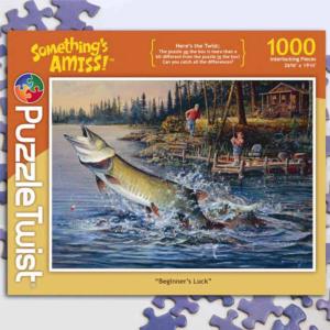 Beginner's Luck - Something's Amiss! Fishing Altered Images By PuzzleTwist