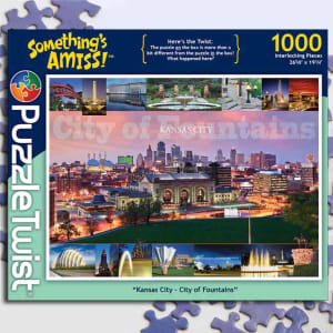 Kansas City - City of Fountains - Something's Amiss! Landmarks & Monuments By PuzzleTwist