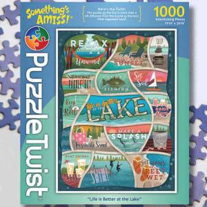 Life is Better at the Lake - Something's Amiss! Lakes & Rivers By PuzzleTwist