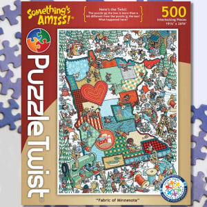 Fabric of Minnesota - Something's Amiss! United States By PuzzleTwist