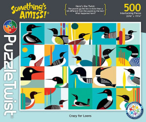 Crazy for Loons - Something's Amiss! Birds By PuzzleTwist