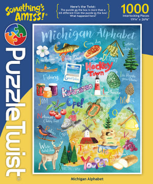 Michigan Alphabet - Something's Amiss! Collage By PuzzleTwist