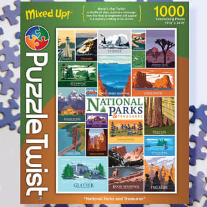 National Parks and Treasures - Mixed Up! National Parks By PuzzleTwist