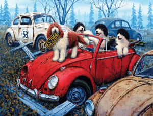 Hit the Road - Scratch and Dent Nostalgic & Retro By SunsOut
