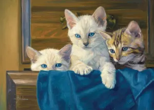 The Three Musketeers Cats By GoodWay Puzzles