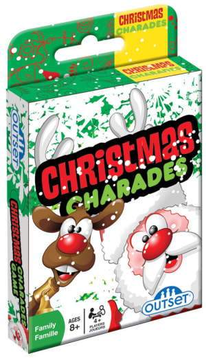 Christmas Charades Card Game By Outset Media