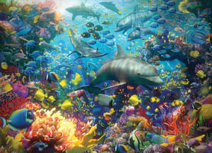 Vibrant Sea Sea Life By Cobble Hill