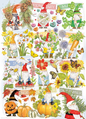 A Happy Gnome Life Flower & Garden By Cobble Hill