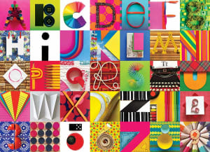 Found Alphabet Alphabet & Numbers By Cobble Hill