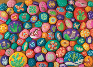 Southwest Stones Collage By Cobble Hill