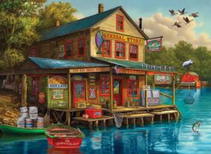 Bob's Beer & Bait General Store Jigsaw Puzzle By Cobble Hill