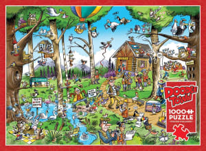 DoodleTown: Birdwatcher's Paradise Cartoon By Cobble Hill