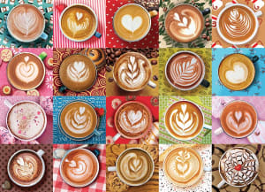 Love You A Latte Collage By Cobble Hill