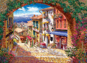 Archway to Cagne Europe By Cobble Hill