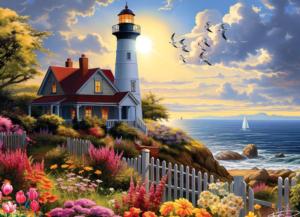 To the Lighthouse Beach & Ocean Jigsaw Puzzle By Cobble Hill