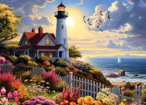 To the Lighthouse Beach & Ocean By Cobble Hill